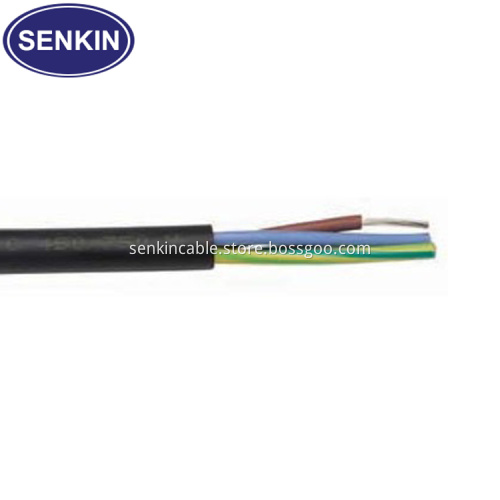 Fine flexible silicon cable medical halogen free